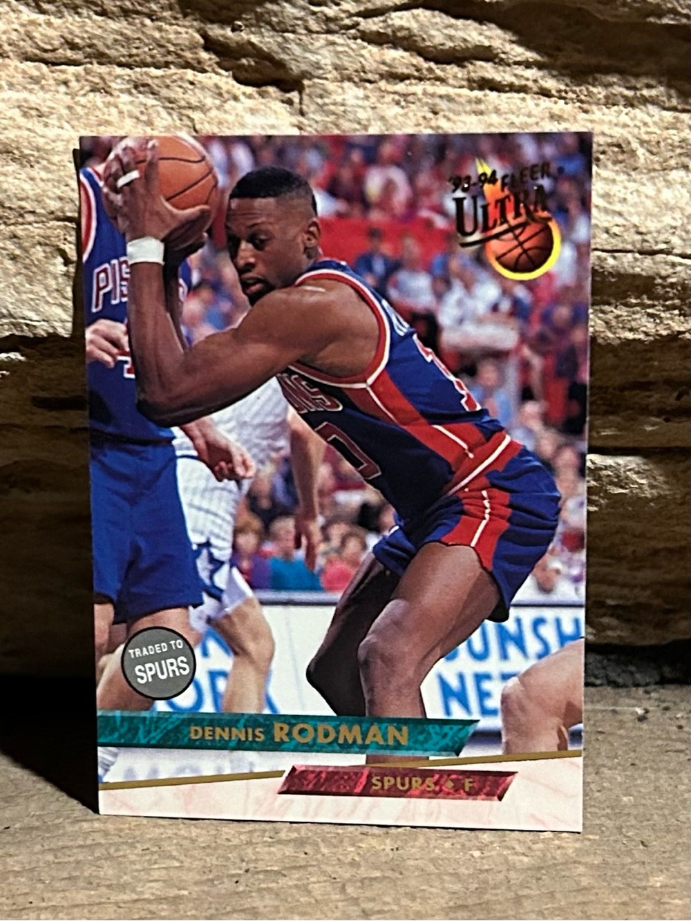 Dennis Rodman NBA Collector’s Card - VGC